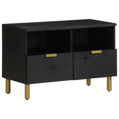 vidaXL TV omarica črna 70x33x46 cm iz umetnega lesa