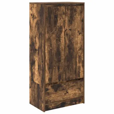 vidaXL Omarica z predalom 55,5x34x119,5 cm inženirski les