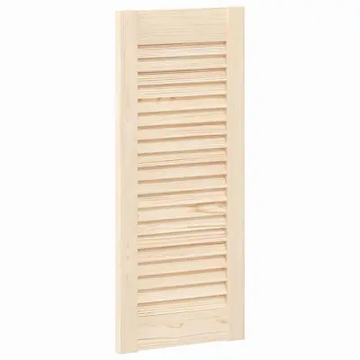 vidaXL Vrata za omarico z letvicami 69x29,5 cm trdna borovina