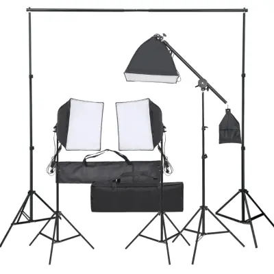 The Living Store Komplet za foto studio z lučmi - Komplet Za Foto Studio