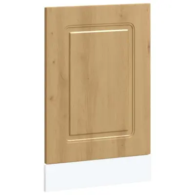 vidaXL Plošča za pomivalni stroj Kalmar artisan hrast 45x1,5x67 cm
