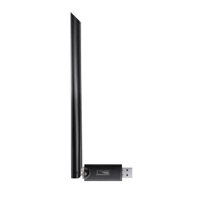 Zunanja omrežna kartica USB WiFi 2.4GHz 150Mbps s 6dBi anteno, črna