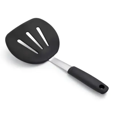 OXO-Silikonska lopatica široka, črna, dober oprijem