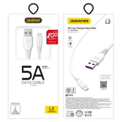 Kabel za iPhone USB - Lightning 5A 2m bel