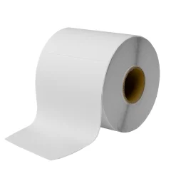 Naslovne nalepke za pakete za termo tiskalnik 100x150mm rola 500kos bela