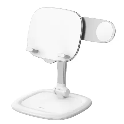 Nastavljivo stojalo za tablico in telefon Seashell Series belo