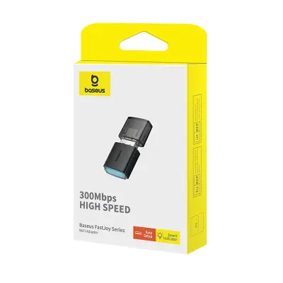 Zunanja USB WiFi 2,4 GHz 300 Mb/s črna omrežna kartica