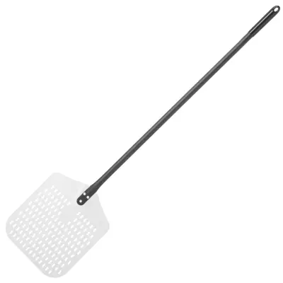 Kvadratna lopata za pladenj iz aluminija, perforirana, 305 x 1320 mm - Hendi 617137