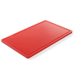 HACCP deska za rezanje mesa GN 1/2 rdeča - Hendi 826119