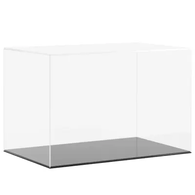 vidaXL Razstavna škatla prozorna 56x36x37 cm akril
