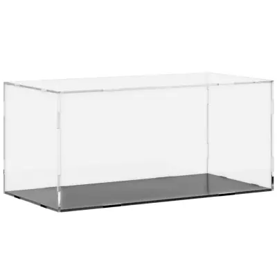 vidaXL Razstavna škatla prozorna 24x12x11 cm akril