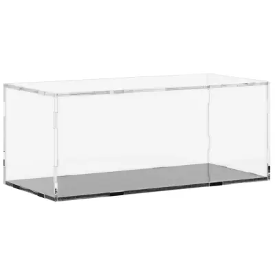 vidaXL Razstavna škatla prozorna 34x16x14 cm akril
