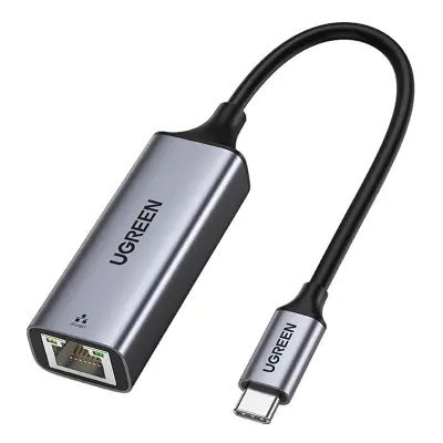 Zunanja omrežna kartica RJ45 LAN - USB-C 1 Gigabit Ethernet - siva