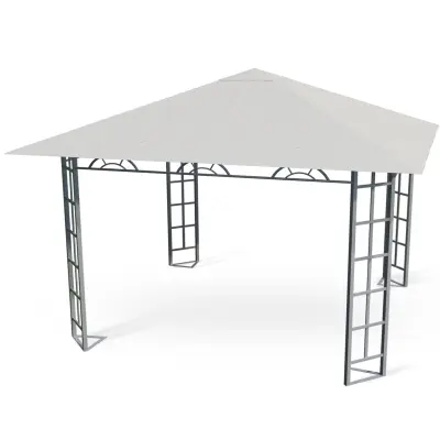 Bež vrtni paviljon, šotor 3x3m Plonos 4932