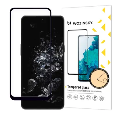 9H Full Screen Tempered Glass OnePlus 10T / Ace Pro s črnim okvirjem Full Glue Tempered Glass