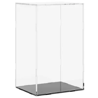 vidaXL Razstavna škatla prozorna 22x18x35 cm akril
