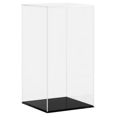 vidaXL Razstavna škatla prozorna 20x20x38 cm akril