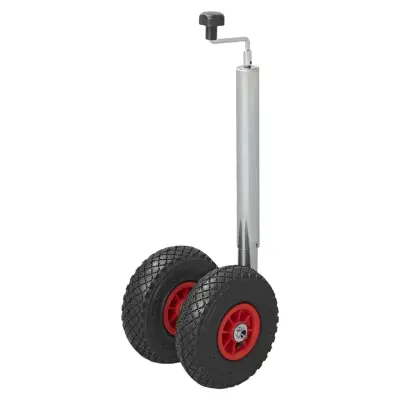 ProPlus Dvojno podporno kolo z zračnimi pnevmatikami 26x8,5 cm 341508
