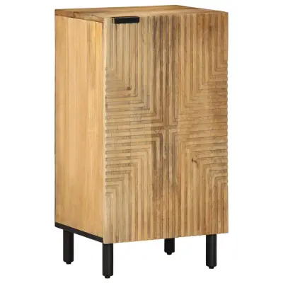 vidaXL Bivak Brown 40x33x75 cm Masivni les Mango