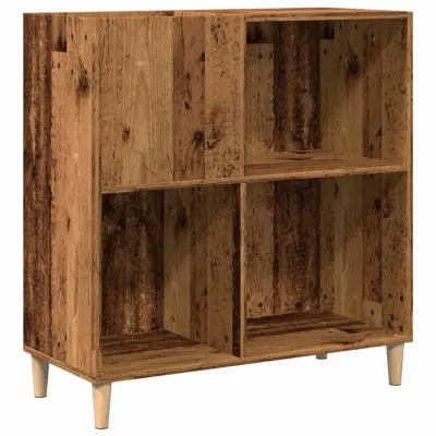 vidaXL omara za plošče iz starega lesa 84,5x38x89 cm inženirski les