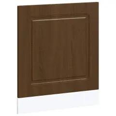 vidaXL Plošča za pomivalni stroj Kalmar rjavi hrast 60x1,5x67 cm
