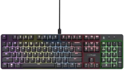 Gaming tipkovnica TRUST GXT 871 Zora, črna