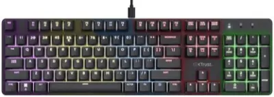 Gaming tipkovnica TRUST GXT 871 Zora, črna