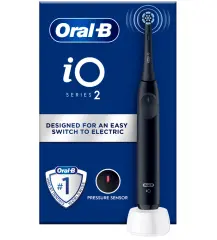 Oral-B iO2 črna električna zobna ščetka