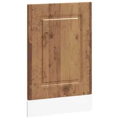 vidaXL Plošča za pomivalni stroj Kalmar starinski les 45x1,5x67 cm