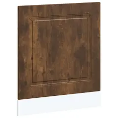 vidaXL Plošča za pomivalni stroj Kalmar dimljen hrast 60x1,5x67 cm