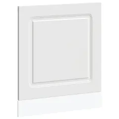 vidaXL Plošča za pomivalni stroj Kalmar bela 60x1,5x67 cm inž. les