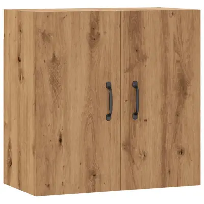vidaXL Stenska omarica artisan hrast 60x31x60 cm inženirski les