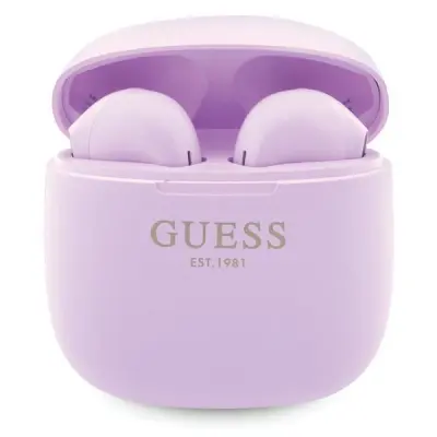 GUESS BREZŽIČNE TWS BLUETOOTH SLUŠALKE ZA IPHONE CLASSIC EST LOGO