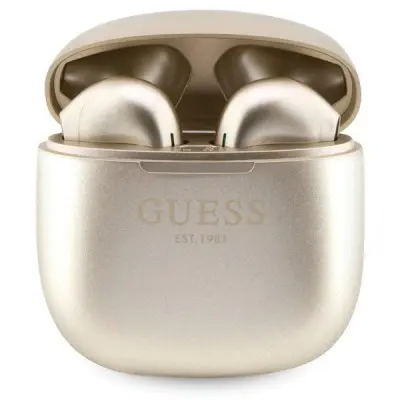 GUESS BREZŽIČNE BLUETOOTH TWS SLUŠALKE ZA IPHONE ANDROID GOLD