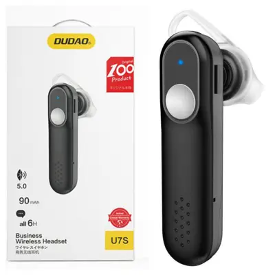 DUDAO BREZŽIČNE BLUETOOTH 5.0 SLUŠALKE ZA U7S ČRNI AVTO