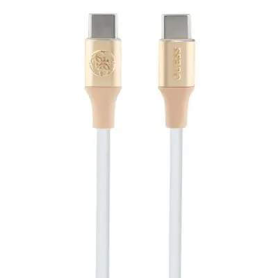 GUESS KABEL USB-C NA USB-C 1,5 M HITRO POLNILO ZLAT ZA TELEFONE