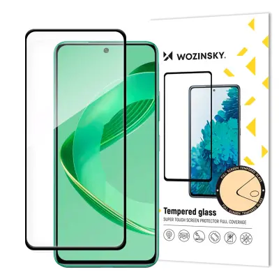 WOZINSKY KALJENO STEKLO POLNO LEPILO ZA HUAWEI NOVA 11 SE S ČRNIM OKVIRJEM