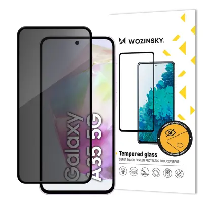 WOZINSKY KALJENO STEKLO PRIVACY GLASS ANTI-SPY FILTER ZA SAMSUNG GALAXY A35