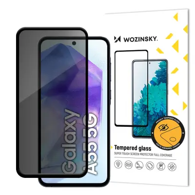 WOZINSKY KALJENO STEKLO PRIVACY GLASS ANTI-SPY ZA SAMSUNG GALAXY A55