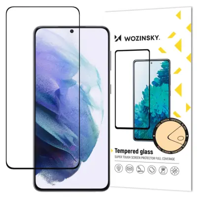 WOZINSKY KALJENO STEKLO FULL GLUE OVITEK PRIJAZNO ZA SAMSUNG GALAXY S21 5G