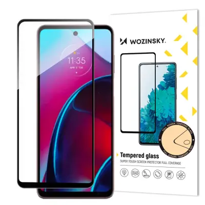 WOZINSKY FULL GLUE KALJENO STEKLO ZA MOTO G STYLUS 2022 CEL ZASLON