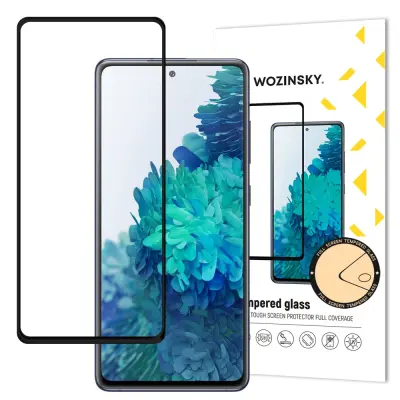 ETUI IZ KALJENEGA STEKLA WOZINSKY, POLNO LEPILO, PRIJAZNO ZA SAMSUNG GALAXY S20 FE