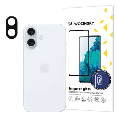 WOZINSKY KALJENO STEKLO FULL CAMERA GLASS 9H ZA IPHONE 16 PLUS