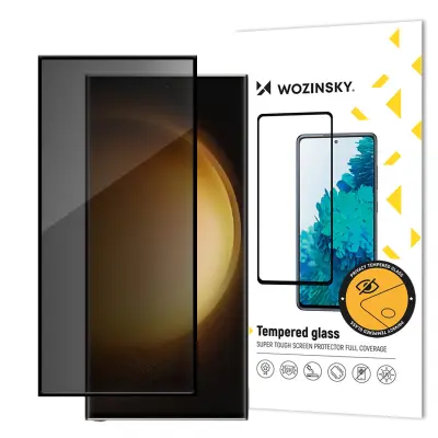 WOZINSKY KALJENO STEKLO PRIVACY GLASS ZA SAMSUNG GALAXY S24 ULTRA ANTI-SPY
