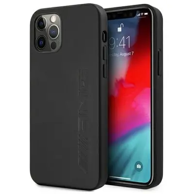 USNJEN OVITEK AMG HOT STAMPED ZA IPHONE 12 PRO MAX ČRN