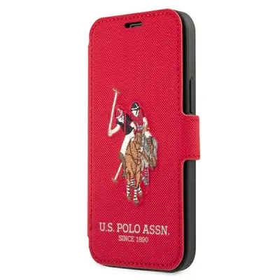 ZDA POLO ASSN. OVITEK ZA IPHONE 12/12 PRO RDEČ