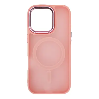 MAGNETNA ZBIRKA OVITEK MAGSAFE ZA IPHONE 16 PRO OVITEK ROZA