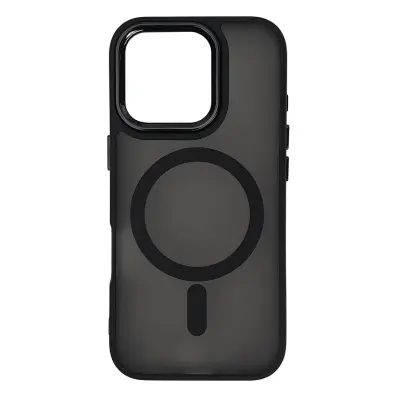 MAGNETNA ZBIRKA OVITEK MAGSAFE ZA IPHONE 16 PRO ČRN OVITEK