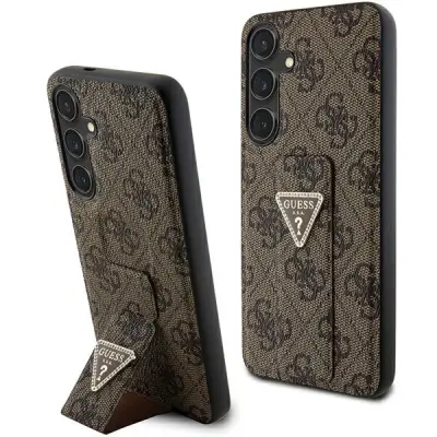 OVITEK GUESS GRIP STAND 4G TRIANGLE STRASS ZA SAMSUNG GALAXY S24 - RJAV