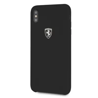 FERRARI HARDCASE FEOSIHCI65BK IPHONE XS MAX CZARNY/BLACK SILICONE OFF TRACK
